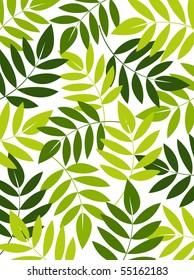 vector leaf background design