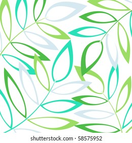 vector leaf background design