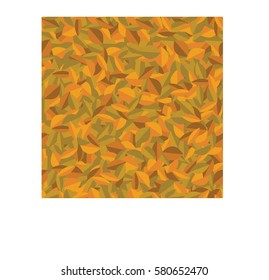 vector leaf background pattern. fallen leaves