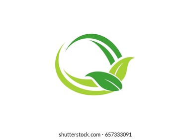 Vector Leaf Flower Logo Template Stock Vector (Royalty Free) 657333091 ...