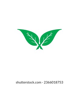 vector leaf, leaf logo, creative illustration of leaf