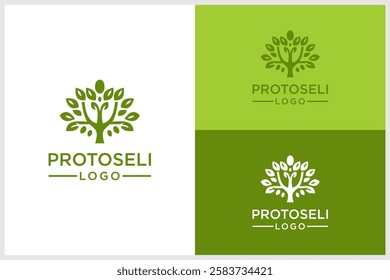 vector  leaf logo design leaf kenikir abstract simple design 