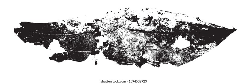 Vector, leaf texture, torn and rough