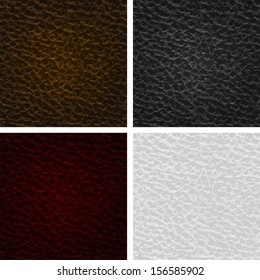 Vector leather seamless texture. Eps10 