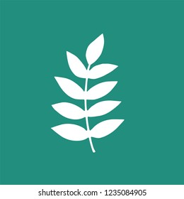 Vector Leave. Silhouette