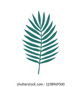 Vector Leave. Silhouette
