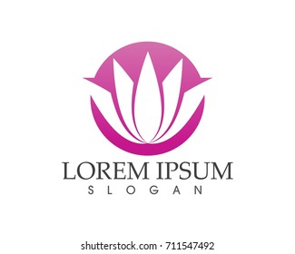 Vector leaves green nature logo and symbol
