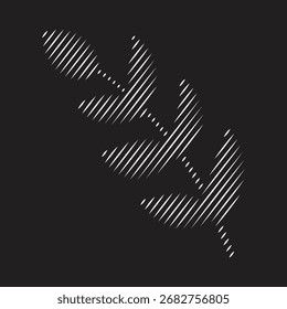 O vetor deixa o design de padrão de meio-tom.