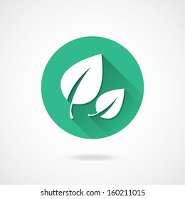 Vector Leaves Icon