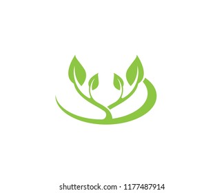 Vector - leaves logo icons