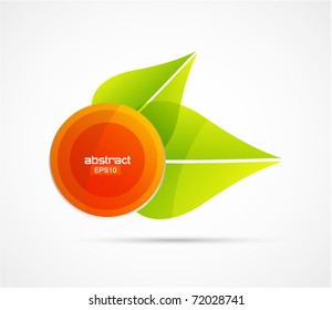 Vector leaves symbol