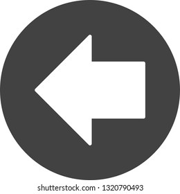 Vector LeftWard Arrow Icon
