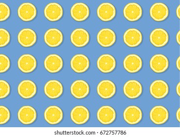 vector lemon background