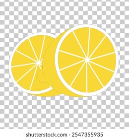 The vector lemon is cool and has a fresh red color
