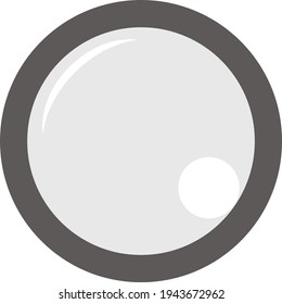 vector lens for camera in light color