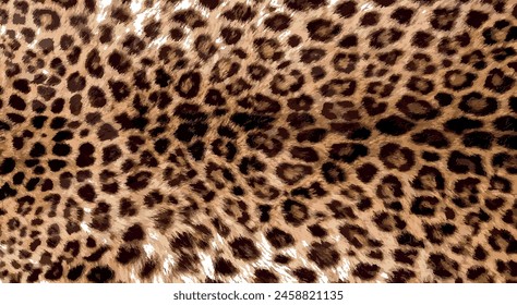 Fondo de leopardo de Vector. Animales y África.