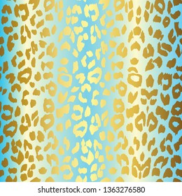 Vector leopard background. Seamless pattern.Animal print.