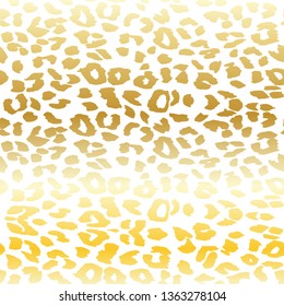 Vector leopard background. Seamless pattern.Animal print.