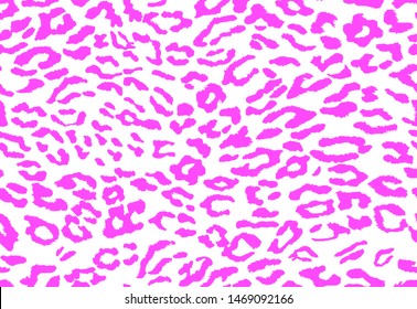 Vector leopard background. Seamless pattern.Animal print. 
