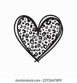 Vector Leopard Prints, Leopard Hearts, Cheetah Prints, Eps files for cricut
