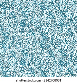 Vector - leopard seamless pattern.
Watercolor illustrtion.