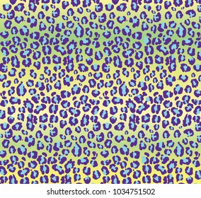 vector leopard texture. vector jaguar skin pattern. Colored leopard skin background. vector leopard  skin texture. Wild  Jaguar  trendy pattern. Cartoon exotic  leopard spots .