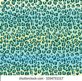 vector leopard texture. vector jaguar skin pattern. Colored leopard skin background. vector leopard  skin texture. Wild  Jaguar  trendy pattern. Cartoon exotic  leopard spots .