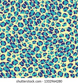 vector leopard texture. vector jaguar skin pattern. Colored leopard skin background. vector leopard skin texture. Wild Jaguar trendy pattern. Cartoon exotic leopard lady trend spots .