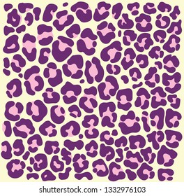 vector leopard texture. vector jaguar skin pattern. Colored leopard skin background. vector leopard  skin texture. Wild  Jaguar  trendy pattern. Cartoon exotic  leopard spots print. Lady trend