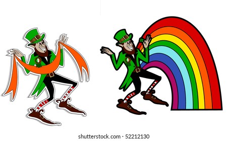 the vector leprechaun