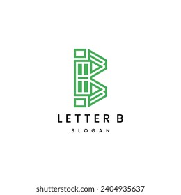 Vector letter b logo icon design
