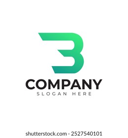 vector letter b logo premium template