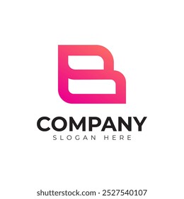 vector letter b logo premium template