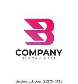 vector letter b logo premium template