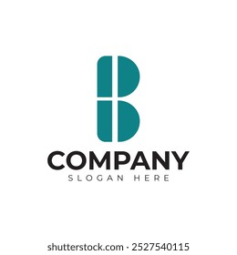 Vektor Buchstabe b Logo Premium-Vorlage