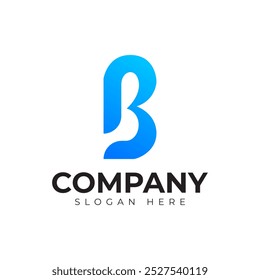 vector letter b logo premium template