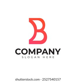 vector letter b logo premium template