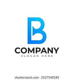 vector letter b logo premium template