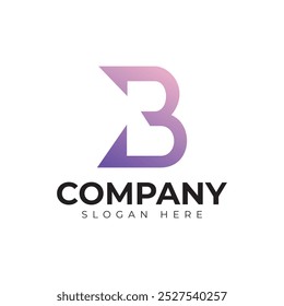 vector letter b logo premium template
