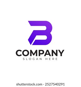 vector letter b logo premium template