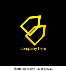 Vector letter B logo of two arrows pointing up. Suitable for digital and printing purposes, especially for businesses engaged in finance and e-commerce.