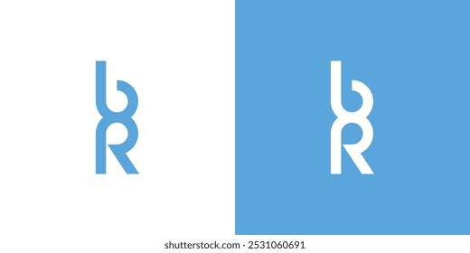 Vector Letter BR Logo Design