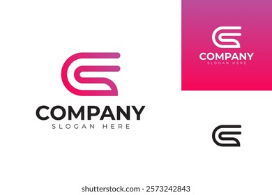 vector letter c logo premium template