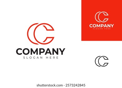 vector letter c logo premium template