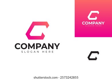 vector letter c logo premium template