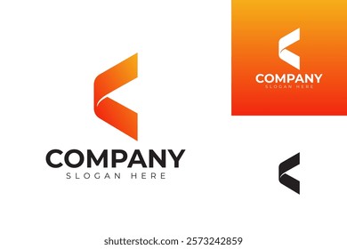 vector letter c logo premium template