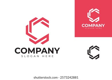 vector letter c logo premium template