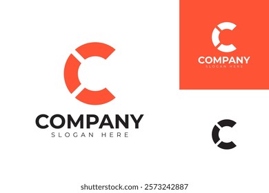 vector letter c logo premium template