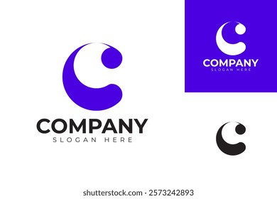 vector letter c logo premium template