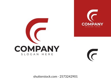 vector letter c logo premium template